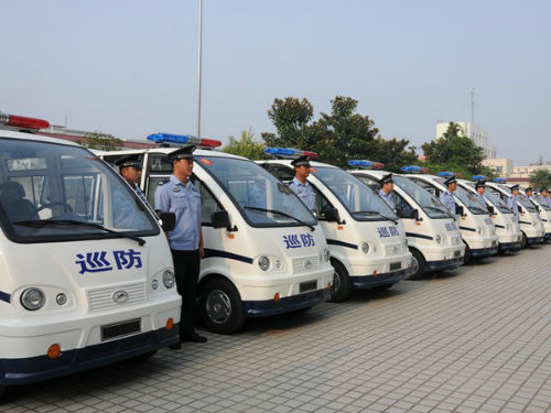 八座封闭电动巡逻车，L108A，可选装